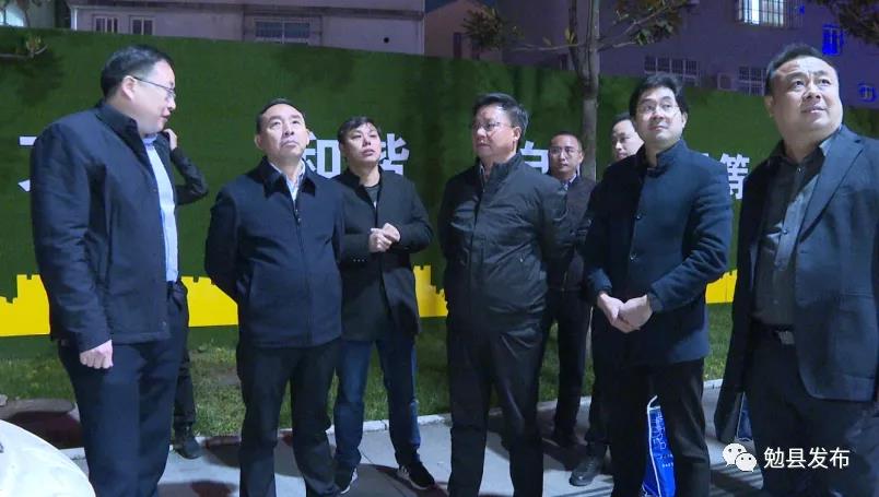 罗国才检查指导城市建设工作